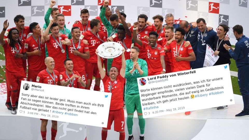 So jubelt der Dauer-Meister: Der FC Bayer ist zum siebten Mal in Folge Deutscher Meister