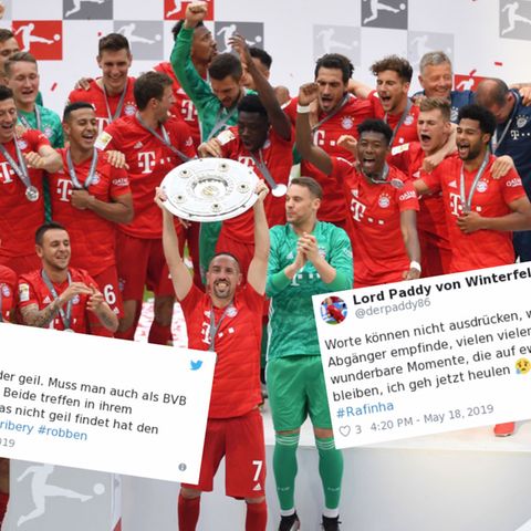 So jubelt der Dauer-Meister: Der FC Bayer ist zum siebten Mal in Folge Deutscher Meister