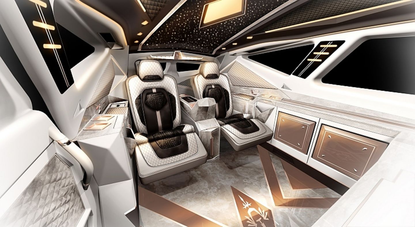 Das Interieur des Karlmann King ist luxuriös