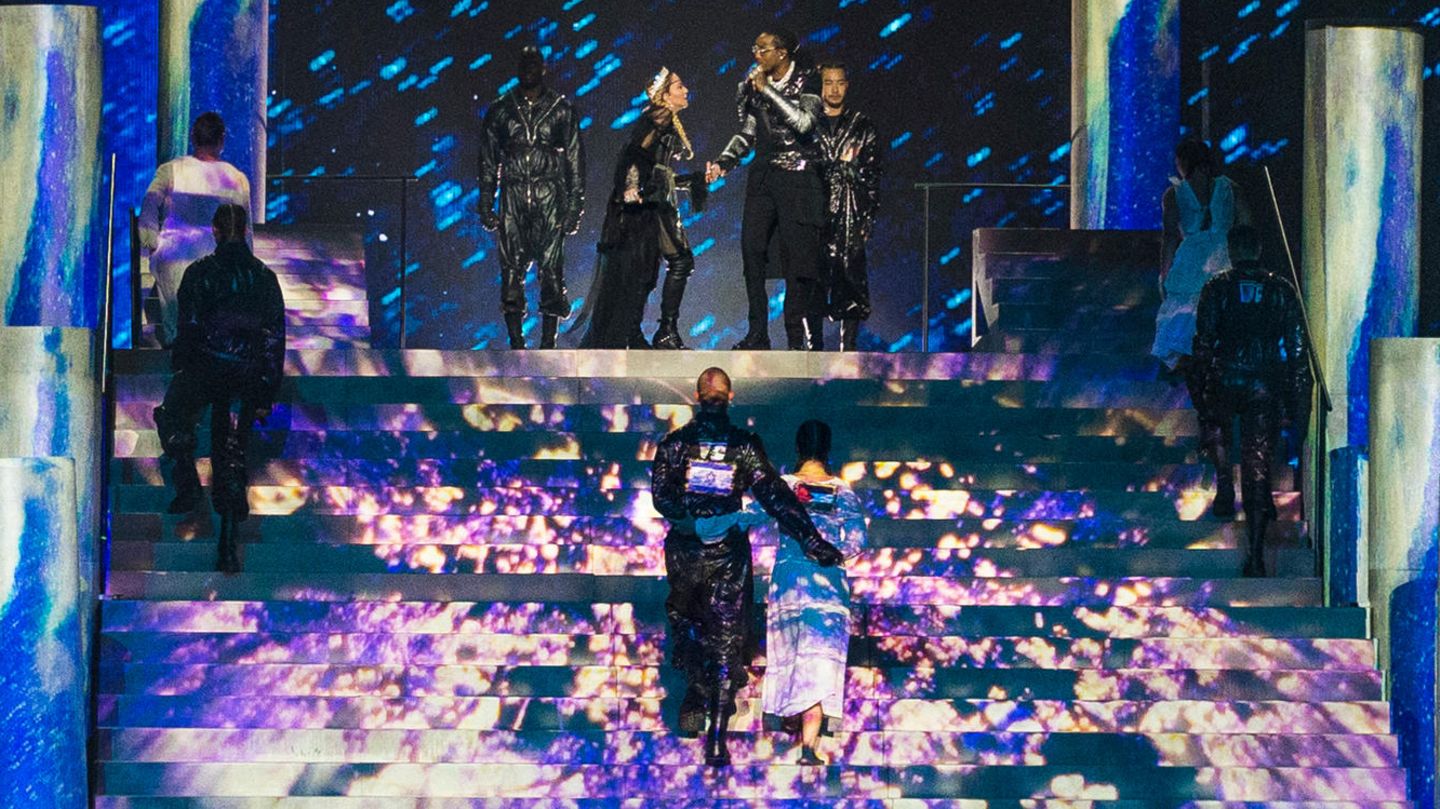 Madonnas Auftritt beim ESC