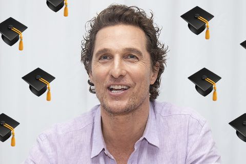 Matthew McConaughey hat sein Highschool-Abschlusszeugnis abgeholt