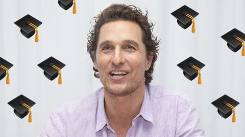 Matthew McConaughey hat sein Highschool-Abschlusszeugnis abgeholt