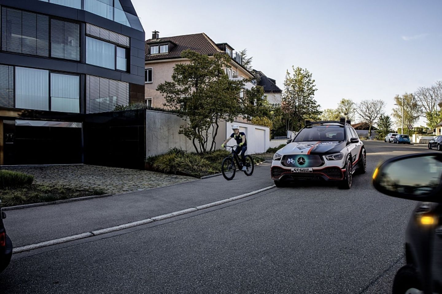 Der Mercedes ESF 2019 hat die gesamte Umgebung im Blick
