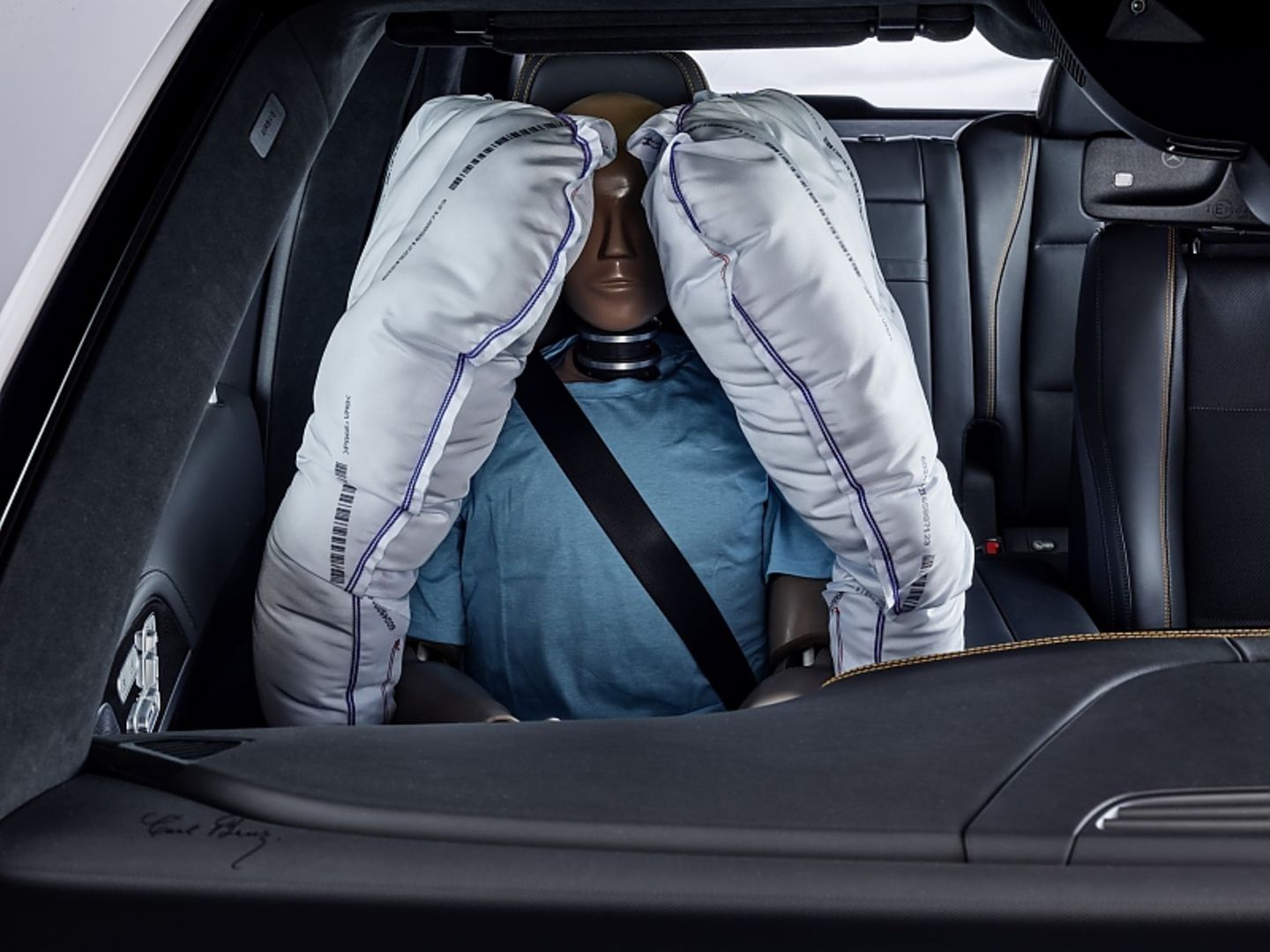 Zum Kindersitz der Zukunft gehören auch neuartige Airbags