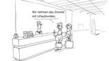 Cartoons von Tobias Schülert: Klimawandel - So schlecht geht es Frau Holle