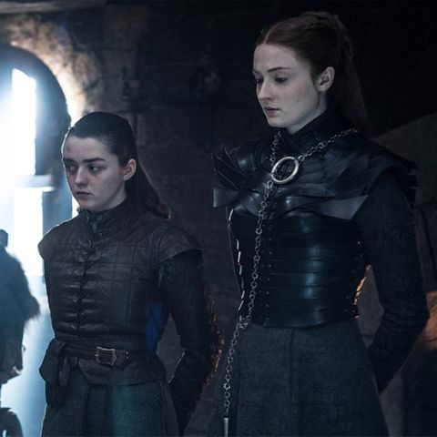 "Game of Thrones" Finale Bran, Arya, Sansa