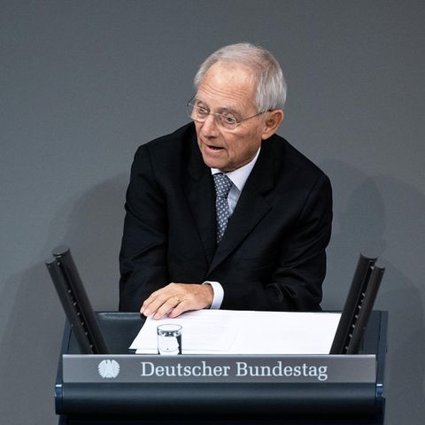 Bundestagspräsident Wolfgang Schäuble