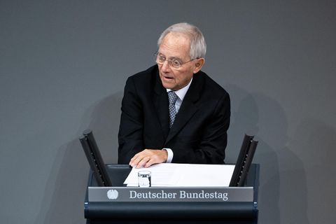 Bundestagspräsident Wolfgang Schäuble