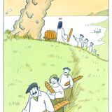 Wunderbare Baguette Vermehrung (wenn Jesus z.B. in Nizza zur Welt gekommen wäre).  Mehr zur Ausstellung