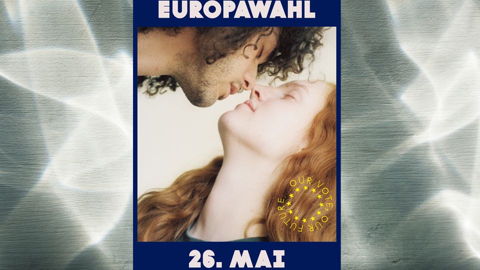Wahlplakate zur EU-Wahl