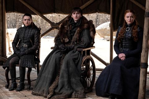 Arya, Bran und Sansa landen alle am Ende genau da, wo sie landen sollten. 