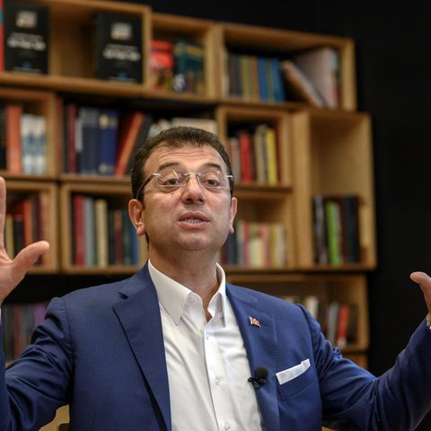 Der bei den Kommunalwahlen in der Türkei zum Bürgermeister von Istanbul gewählte Ekrem Imamoglu