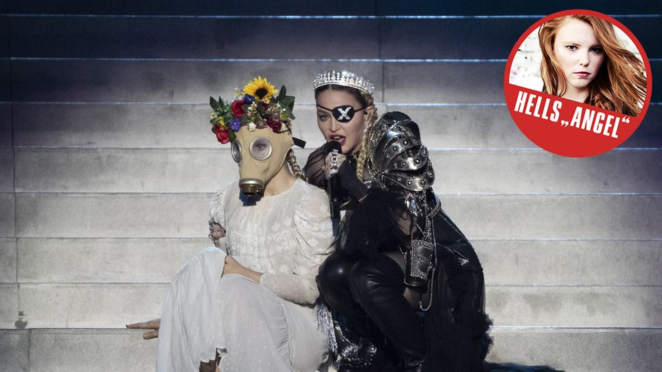 Madonnas Performance rief Spott hervor.
