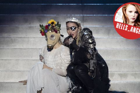 Madonnas Performance rief Spott hervor.