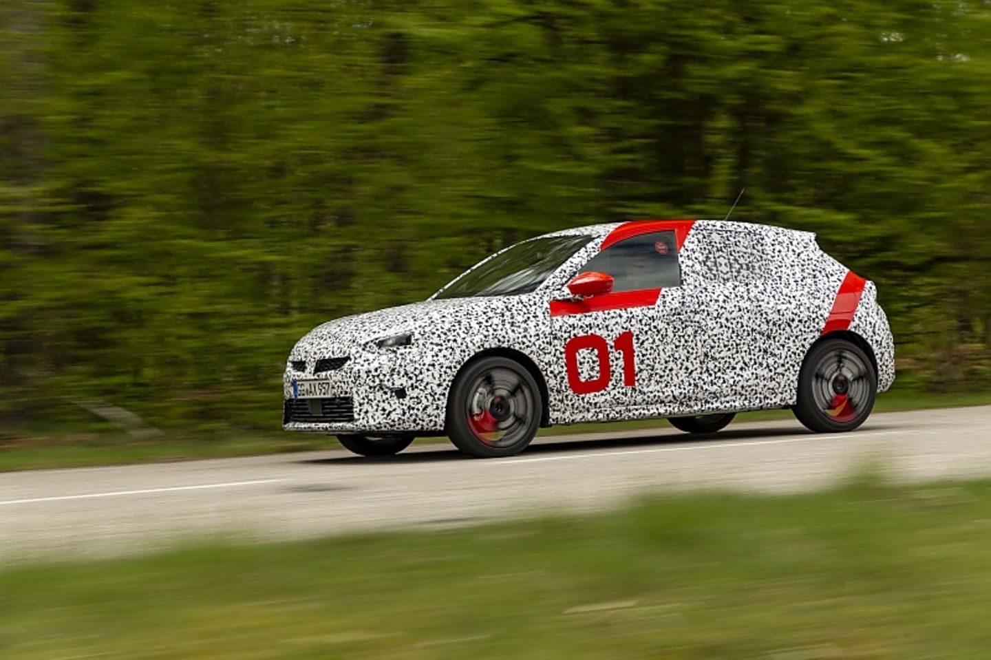 Der Opel Corsa F ist 4,06 Meter lang