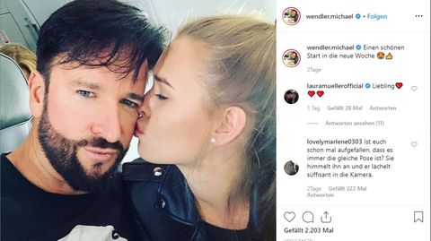 Michael Wendler und Freundin Laura Müller sollen ins "Sommerhaus der Stars" ziehen