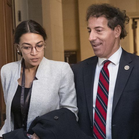 Alexandria Ocasio-Cortez und Jamie Raskin