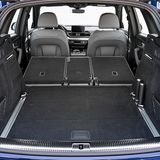 Beim Umlegen der Lehnen der Rückbank entsteht eine Kante