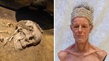 Künzing, Deutschland. Die Rekonstruktion des Gesichtes einer vor 7000 Jahren gestorbenen Frau steht im Museum Quintana in Bayern. Schädel und Knochen der Frau waren 2015 bei Ausgrabungen in Niederpöring im Landkreis Deggendorf gefunden worden. Mittels moderner Technik - wie sie auch von der Kriminalpolizei eingesetzt wird - ist es einem Forscherteam gelungen, der "Toten von Niederpöring" ein Gesicht zu geben. 