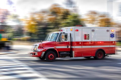 US-amerikanischer Krankenwagen