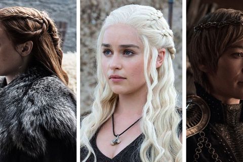 Sansa Stark, Daenerys Targaryen und Cersei Lennister