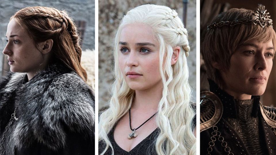 Sansa Stark, Daenerys Targaryen und Cersei Lennister