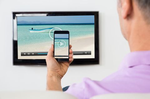 Fotos und Videos auf TV streamen