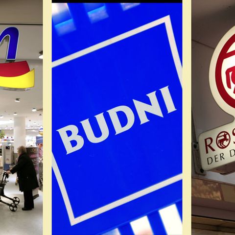 dm, Budnikowsky und Rossmann