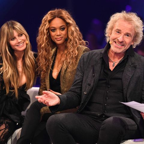 GNTM: Thomas Gottschalk amüsiert die Zuschauer