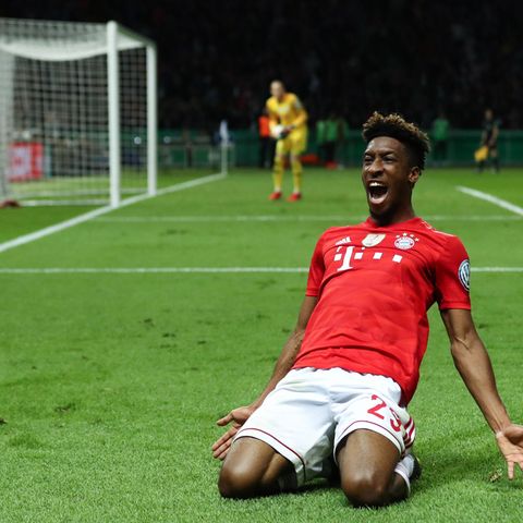 FC-Bayern-Profi Kingsley Coman sorgte mit einem ganz starken Treffer zum 2:0 für die Vorentscheidung