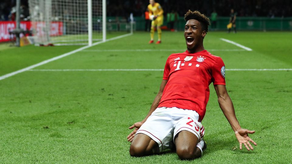 FC-Bayern-Profi Kingsley Coman sorgte mit einem ganz starken Treffer zum 2:0 für die Vorentscheidung