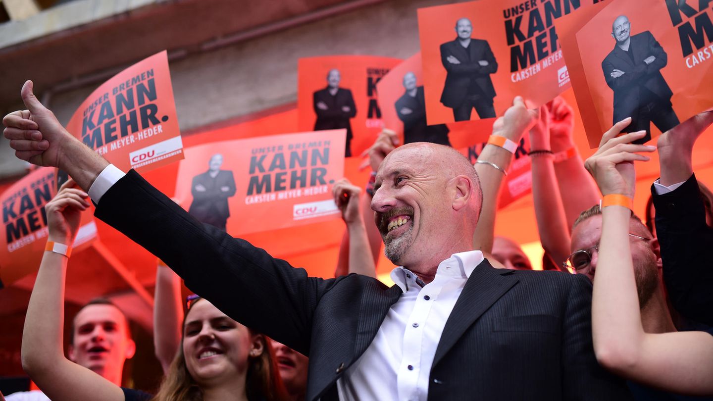 Bremen - Carsten Meyer-Heder für die CDU - siegt nach 70 Jahren über die SPD