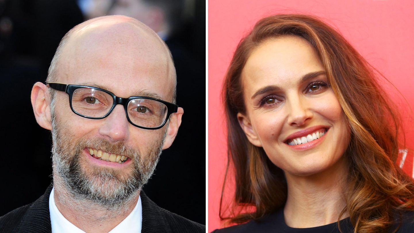 Moby und Natalie Portman