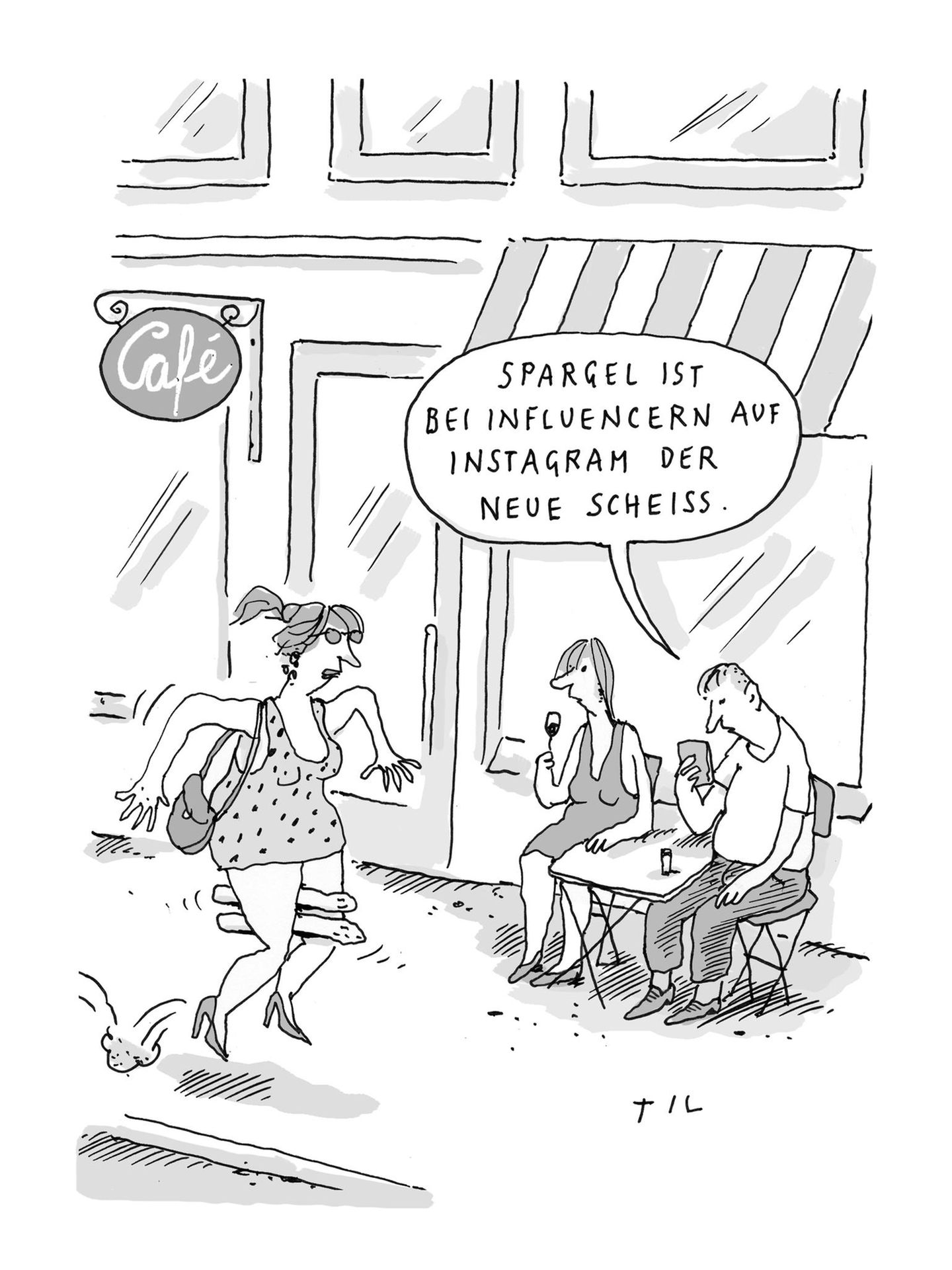 Til Mette über Spargel