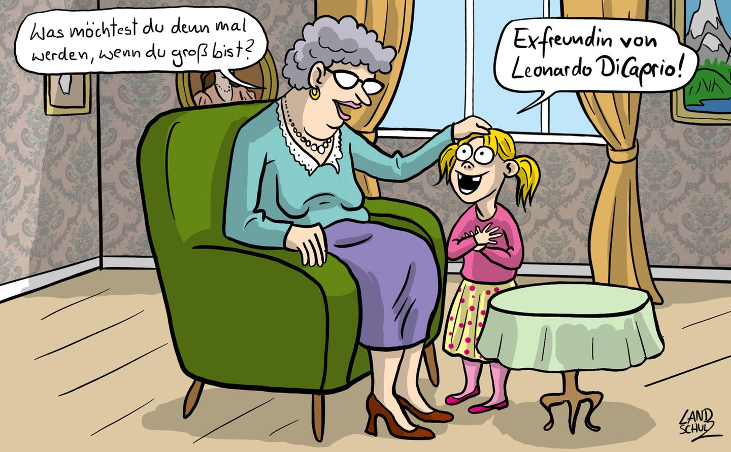 Cartoons von Dorthe Landschulz: Das ist der beste Job