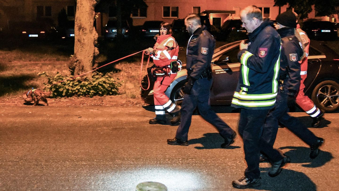 Dutzende Beamte waren am Wochenende im Einsatz, um nach dem sechsjährigen Mädchen zu suchen