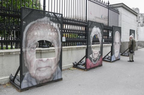 Wien: Ausstellung "Gegen das Vergessen"