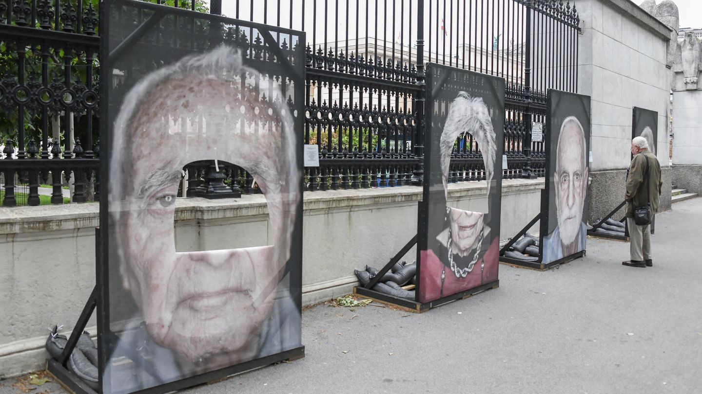 Wien: Ausstellung "Gegen das Vergessen"