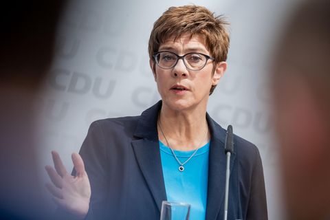 Die CDU-Vorsitzende Annegret Kramp-Karrenbauer
