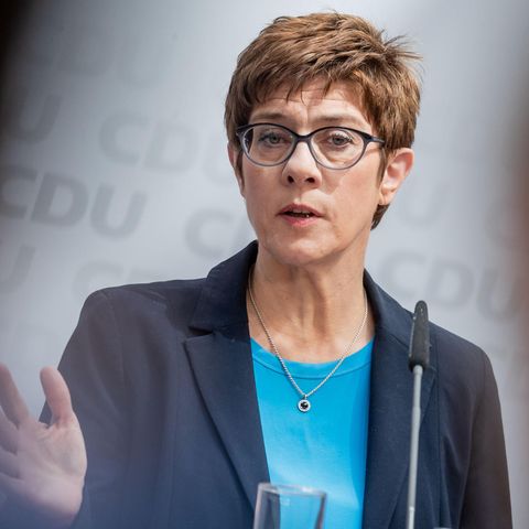 Die CDU-Vorsitzende Annegret Kramp-Karrenbauer