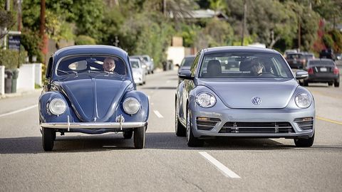 VW Käfer / Beetle - alt und neu