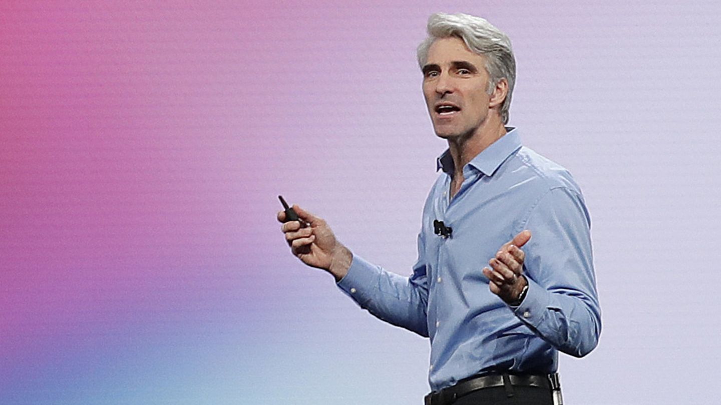 Apples Software-Chef Craig Federighi hält Privatsphäre für eines der wichtigsten Themen