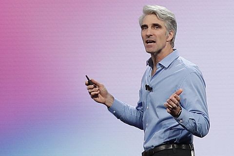Apples Software-Chef Craig Federighi hält Privatsphäre für eines der wichtigsten Themen