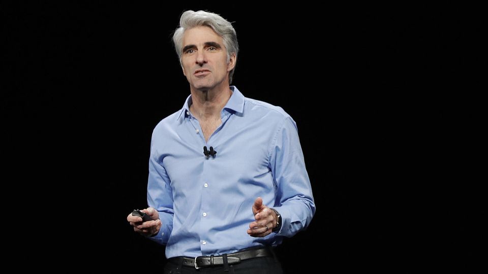 Apples Software-Chef Craig Federighi hält Privatsphäre für eines der wichtigsten Themen