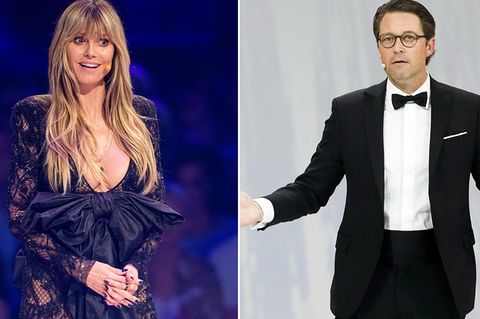 Heidi Klum und Andreas Scheuer