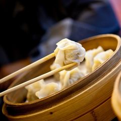 Dumplings mit Hackfleisch/-Garnelen-Füllung
