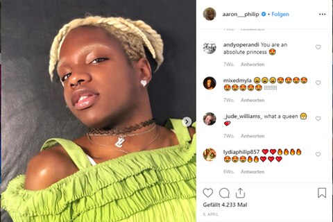 Transgender-Model Aaron Philip