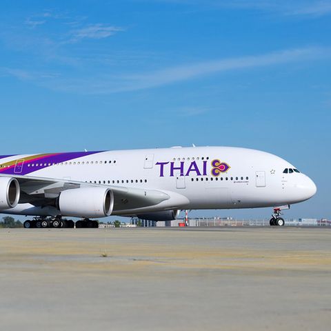 Airbus A380 von Thai Airways