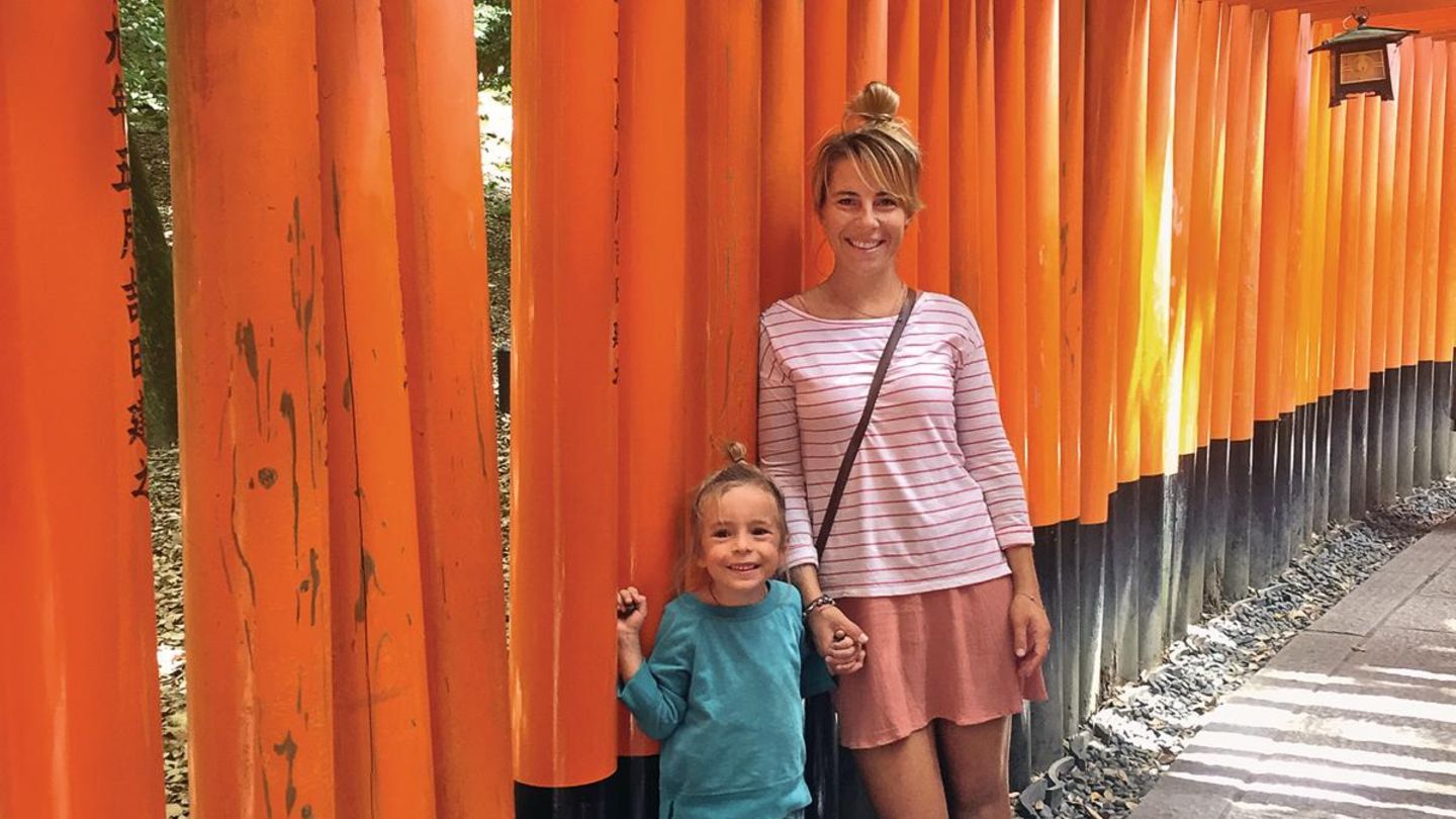 Max und Janina in Japan