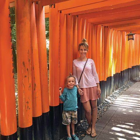 Max und Janina in Japan
